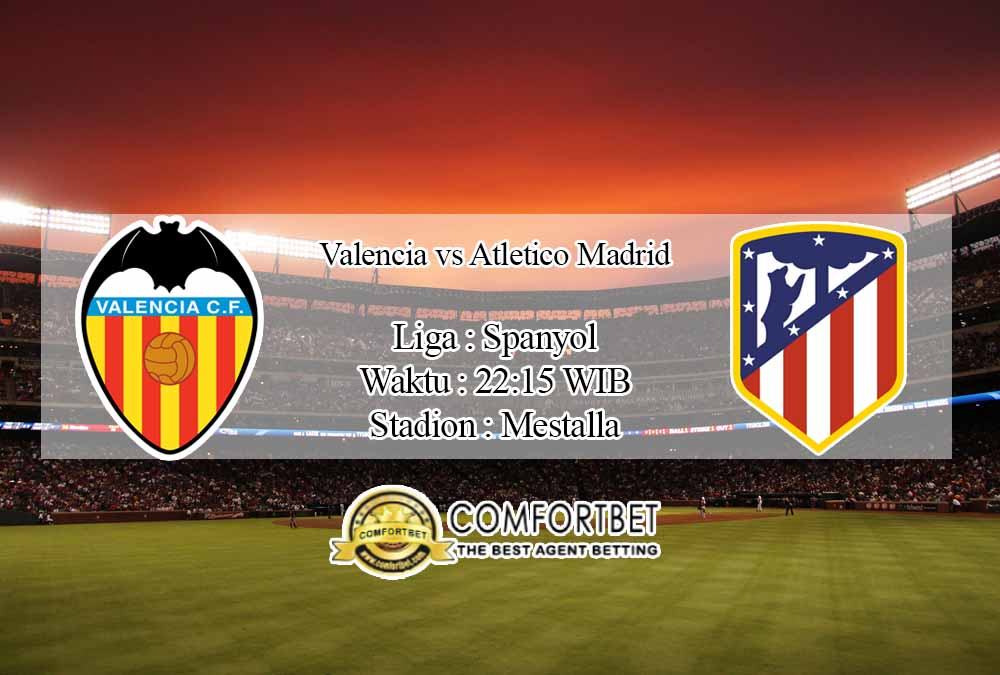 Prediksi Skor Valencia vs Atletico Madrid 28 November 2020