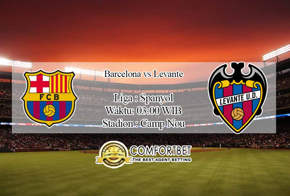 Prediksi Skor Barcelona vs Levante 14 Desember 2020