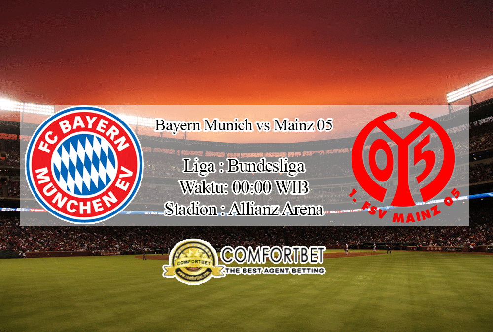 Prediksi-Skor-Bayern-Munich-vs-Mainz-05-04-Januari-2021