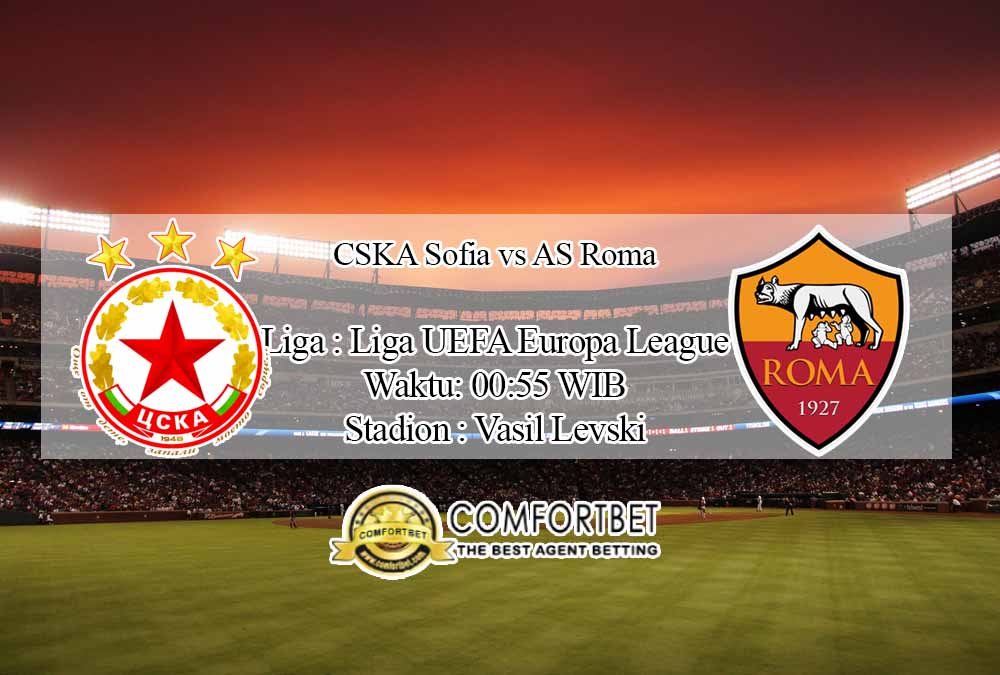 Prediksi Skor CSKA Sofia vs AS Roma 11 Desember 2020