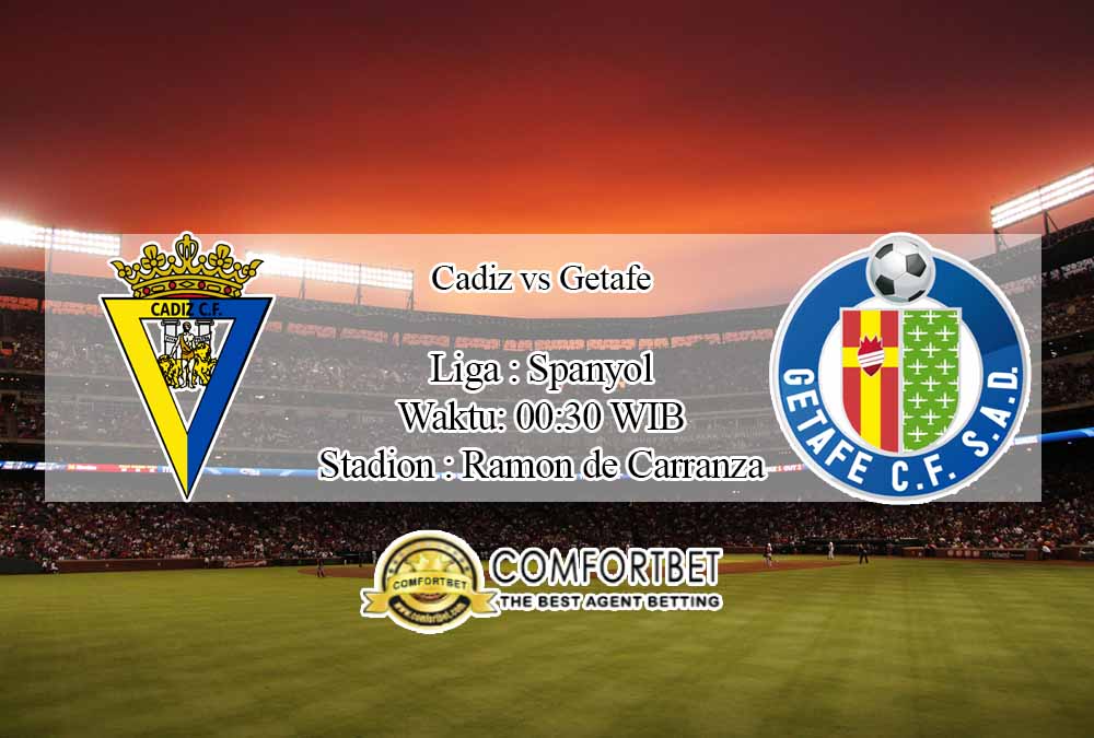 Prediksi Skor Cadiz vs Getafe 21 Desember 2020