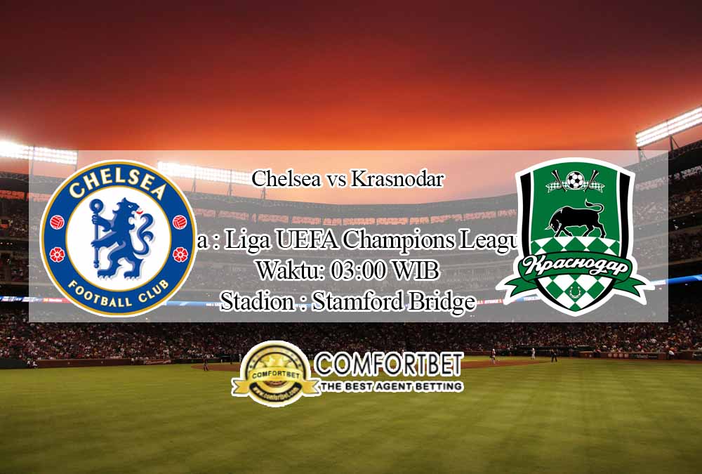 Prediksi Skor Chelsea vs Krasnodar 9 Desember 2020