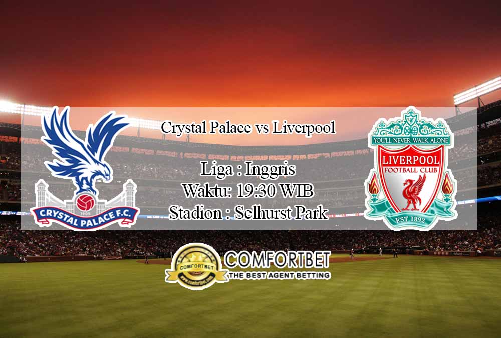 Prediksi Skor Crystal Palace vs Liverpool 19 Desember 2020