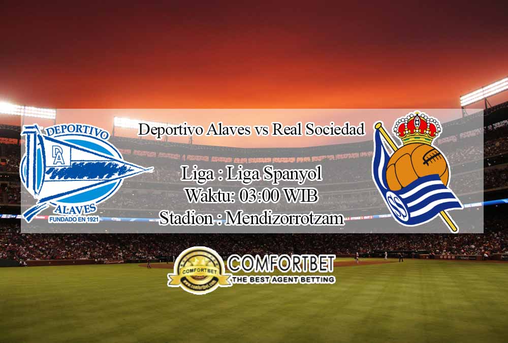 Prediksi Skor Deportivo Alaves vs Real Sociedad 7 Desember 2020