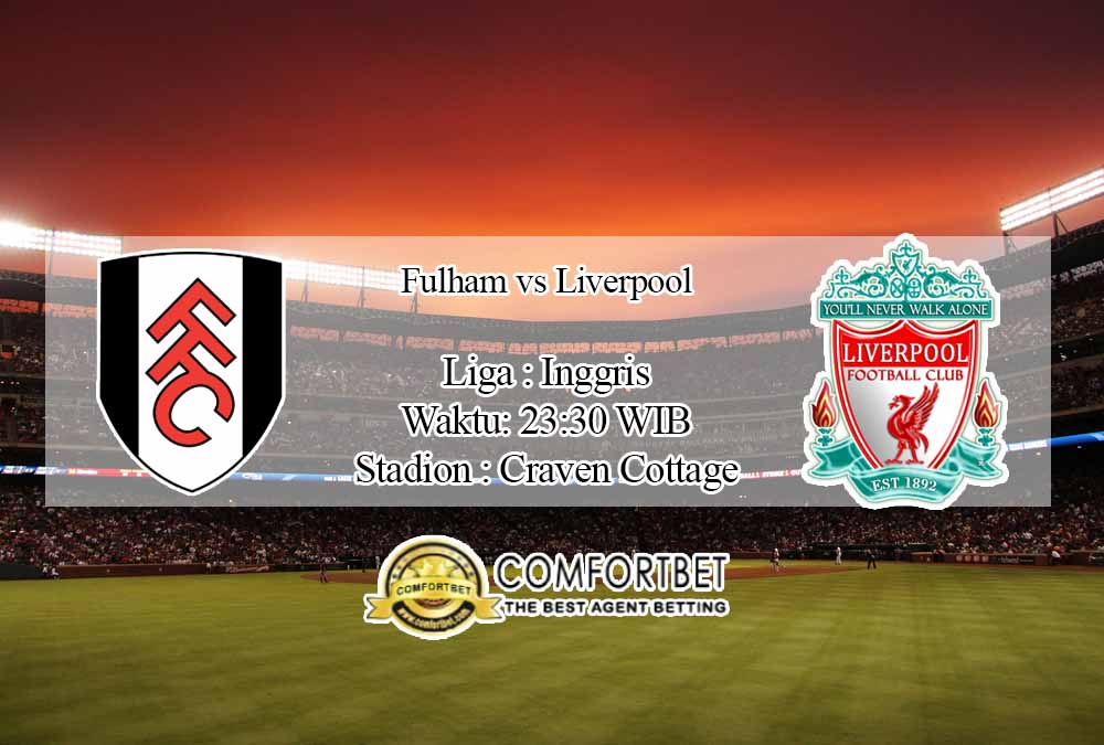 Prediksi Skor Fulham vs Liverpool 13 Desember 2020