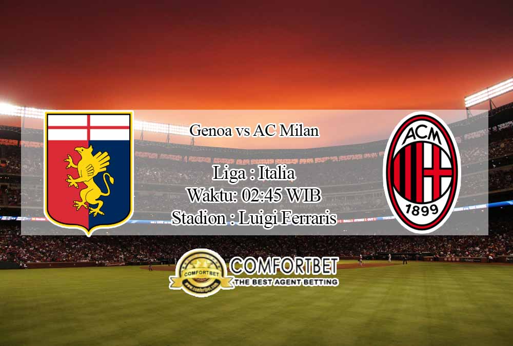 Prediksi Skor Genoa vs AC Milan 16 Desember 2020