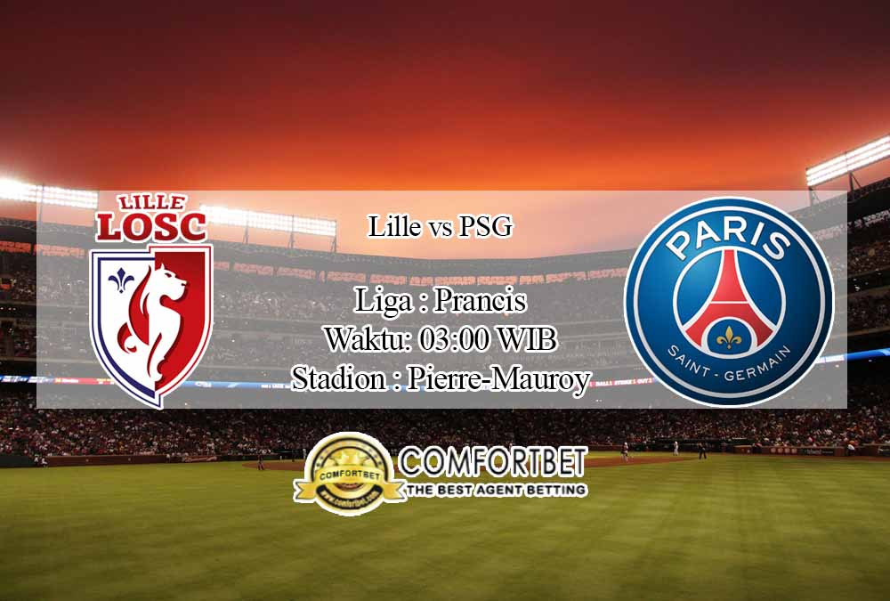 Prediksi Skor Lille vs PSG 21 Desember 2020