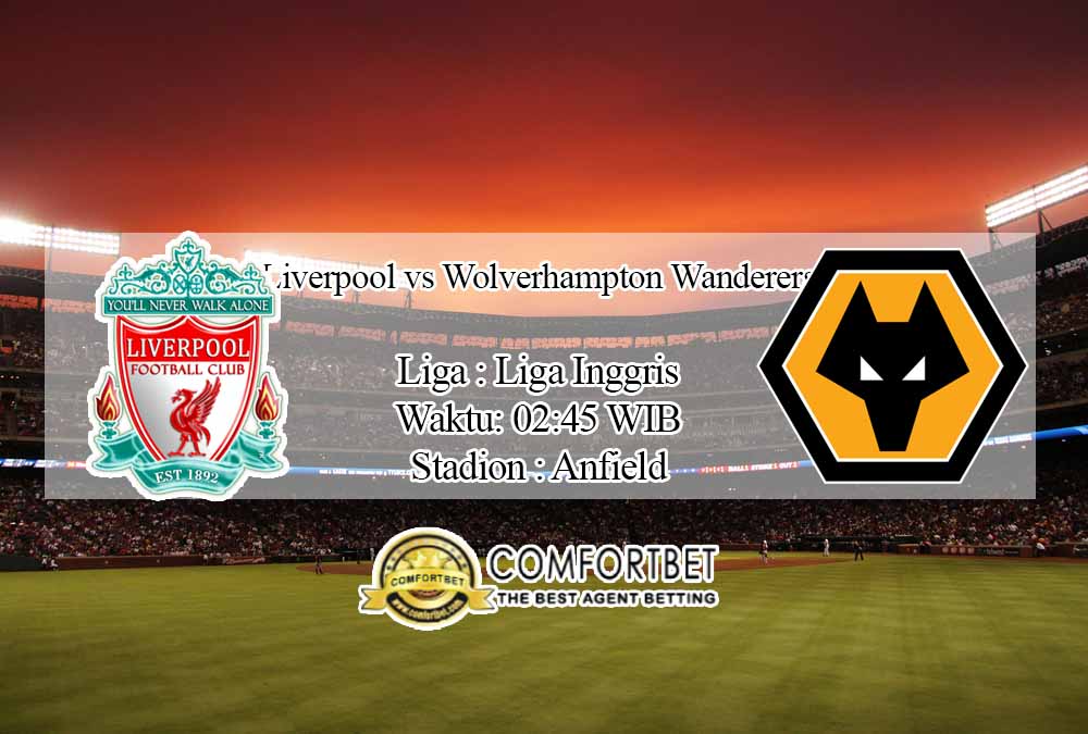 Prediksi Skor Liverpool vs Wolverhampton Wanderers 7 Desember 2020