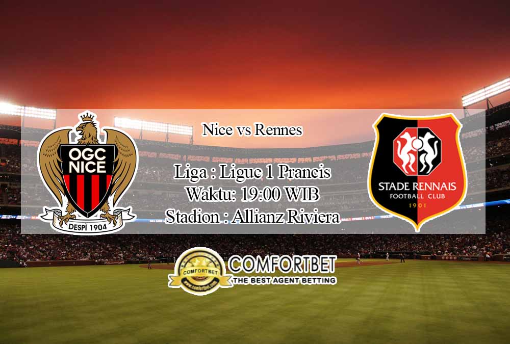 Prediksi Skor Nice vs Rennes 13 Desember 2020