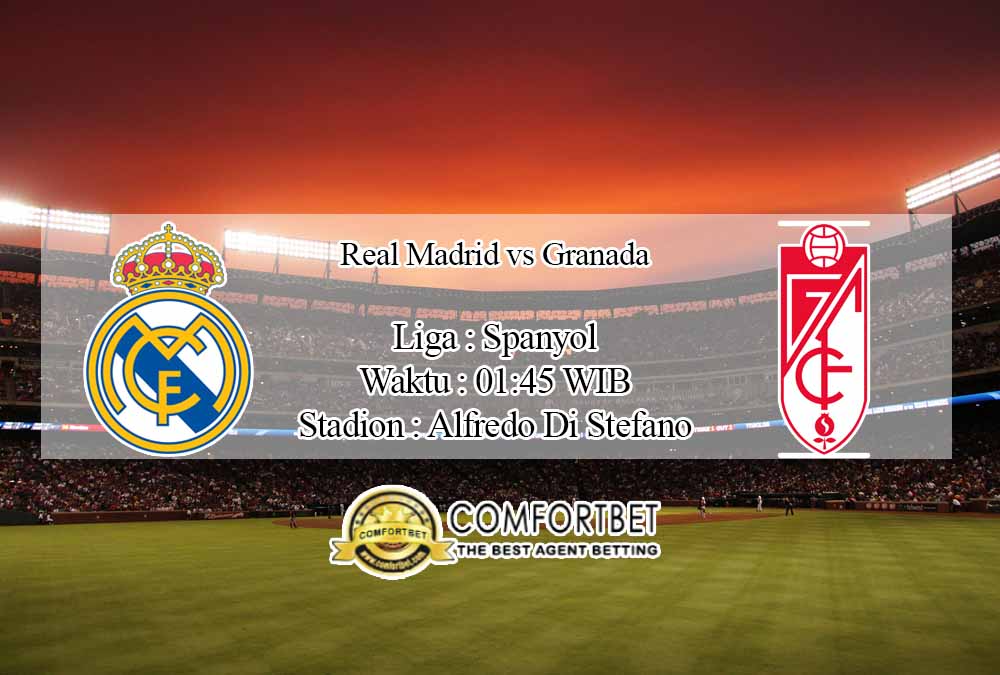 Prediksi Skor Real Madrid vs Granada 24 Desember 2020