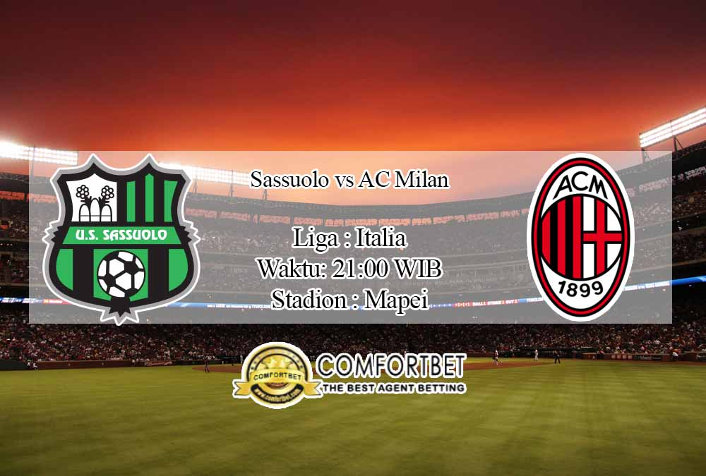 Prediksi Skor Sassuolo vs AC Milan 20 Desember 2020