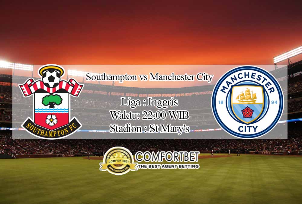 Prediksi Skor Southampton vs Manchester City 19 Desember 2020