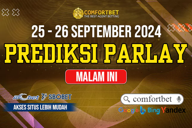 PREDIKSI PARLAY BOLA 25-26 SEPTEMBER 2024